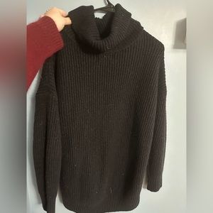 Black turtle next sweater